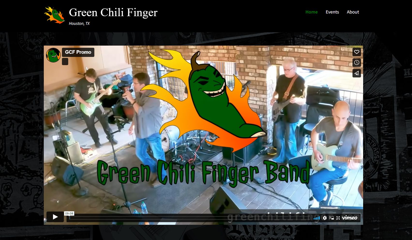 Green Chili Finger band logo